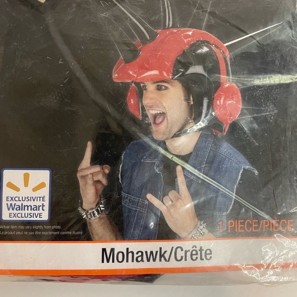 Halloween Inflatable Mohawk Hat - Picture 1 of 9